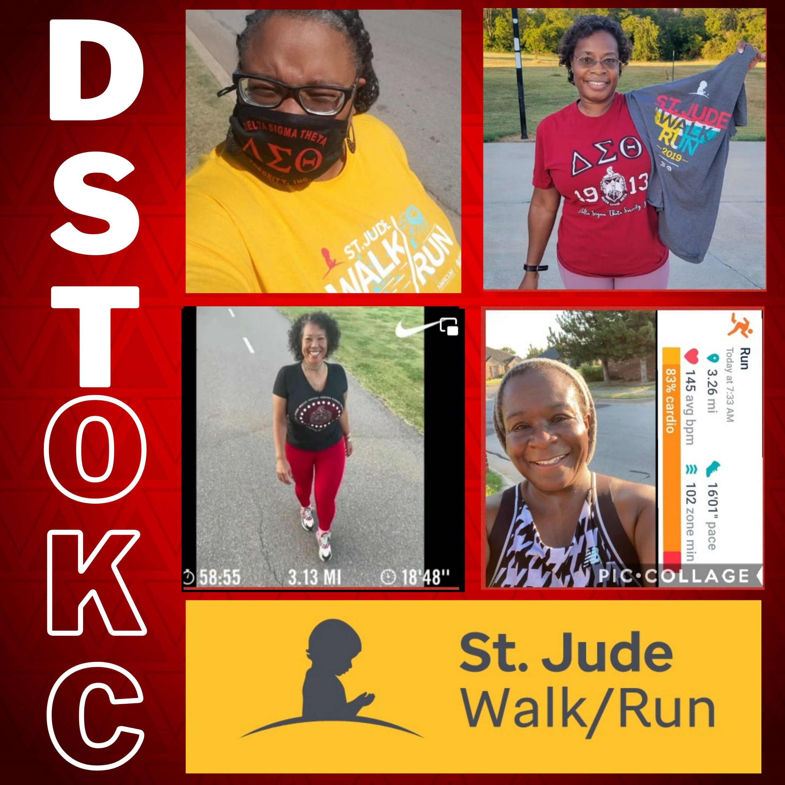 St Jude Walk/Run Delta Sigma Theta Sorority, Inc. OKC Alumnae